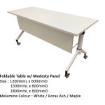 Mobile Flip Top Table