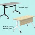 Mobile Flip Top Table